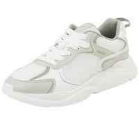 HUGO Leon_Runn_mepu, Women Sneaker, Open White,