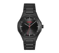 HUGO Mens #Lit Black Bracelet Watch 1530450