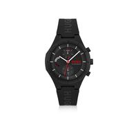 HUGO Black watch with silicone logo strap - Style #LIT MULTI, 58244990 Black pcs.