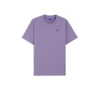 HUGO Womens Vintage Tee B Logo-Badge T-Shirt in Cotton Jersey