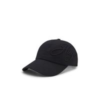 HUGO Logo-embroidered cap in cotton twill - Style Angye, 50566667 Black pcs.