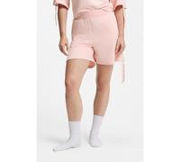 HUGO Logo-print shorts with gathered sides - Style CASUAL_Shorts, 50561063 light pink