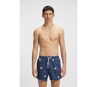 HUGO Logo-print swim shorts with drawcord - Style TORTUGA, 50535412 Blue XL