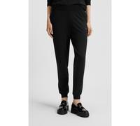 HUGO Logo-print tracksuit bottoms in stretch modal and cotton - Style SHUFFLE_PANTS, 50490578 Black XL