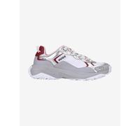 HUGO Logo Trainers White Grey Red - 36