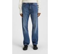 HUGO Long-length straight-fit jeans in blue stretch denim - Style Elyah_B, 50520615 Blue 28/32
