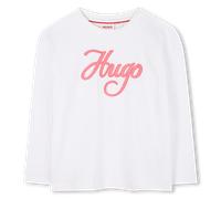 Hugo - Long Sleeve T-shirt - White - Girl - 10 Years