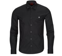 HUGO Long sleeved Shirt Ermo in Black EU L