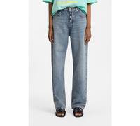 HUGO Loose-fit jeans in blue denim with exposed fly - Style Leni_8_B, 50559617 Light Blue 28/32