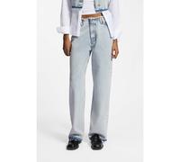 HUGO Loose-fit jeans in light-blue rigid denim - Style Leni_7_B, 50557022 Light Blue 25/32