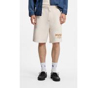 Hugo Nomario 10257685 Blue Sweat Shorts White S Men