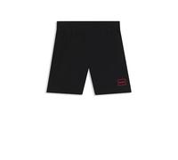 Hugo Laze 10261152 Red Sweat Shorts Black L Men
