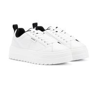 Hugo Lyssa Tennis Womens White Trainers Leather - Size UK 6