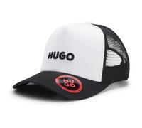 Hugo Marsel 10269331 Red Trucker Cap White
