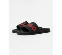 HUGO Match Mens Slides With Logo Strap NOS - Black 001 - Black 001 - UK8 EU42 US9
