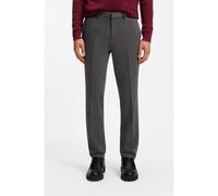 HUGO Melange extra-slim-fit trousers in stretch wool - Style Hesten263X-H, 50570227 Grey 36R