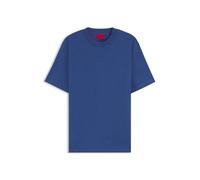 HUGO Mens 10248326 01 Short Sleeve Cotton T-Shirt Medium Blue S