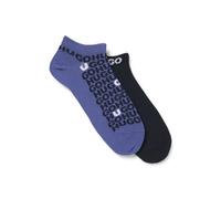 HUGO Men's 2p As Stacked Cc Ankle_Socks, Medium Blue 422, 43-46