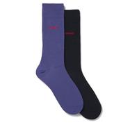 HUGO Men's 2p Rs Uni Cc Regular_Socks, Medium Blue 422, 35-38
