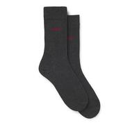 Men's HUGO 2 Pack RS Uni Colour Mens Socks NOS - Black - Size: 7.5/8/5/5.5/6.5/7/6
