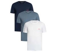 HUGO Men's 3 Pack Lounge T-Shirts, Multicoloured