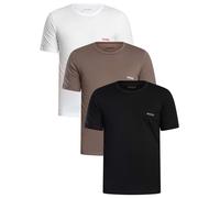 HUGO Men's 3 Pack Lounge T-Shirts, Multicoloured