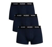HUGO Men's 3 Pack Trunks, Blue