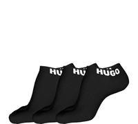 HUGO Men's 3P AS UNI CC Ankle_Socks, Black1, 35-38
