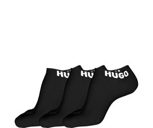 HUGO Men's 3P AS UNI CC Ankle Socks, Black1, 40-46