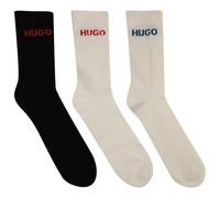 HUGO Men's 6p Qs Rib Logo Cc 10257772 01 Short_Socks, 963Open Miscellaneous, 43-46