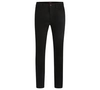 HUGO Slim-fit jeans in super-black stretch denim - Style HUGO 708, 50522163 Black 33/32