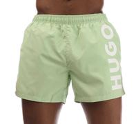 Hugo Mens Abas Logo Swim Shorts - Green - M - Green