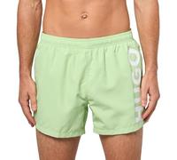 HUGO Men's Abas Swim Trunks, Nile Green, Medium