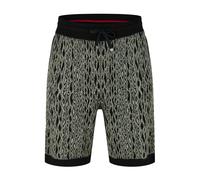 Hugo Mens Animal Print Sweat ShortsS Green Print GT13735