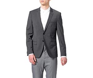 HUGO Men's Artim204x 10217983 01 Blazer, Grey (Dark Grey), 36