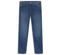 HUGO Slim-fit jeans in mid-blue stretch denim - Style Ash, 50511503 Blue 36/32