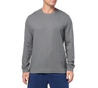 Hugo Men's Austin Long Sleeve Shirt Pajama Top, Lava Smoke, XL