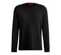 HUGO Men's Austin Ls Shirt Long Sleeve Pyjamas, Black 1, M