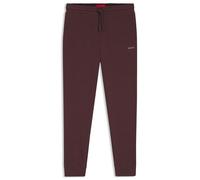 HUGO Mens Austin Pants Cotton-Blend Pyjama Bottoms with Embroidered Logo