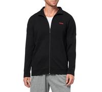 HUGO Men's Austin Zip Up Jacket, Slate Black, XL