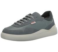 Hugo Men's Blake Cupsole Smooth Sneakers, Cement Grey, 10 UK