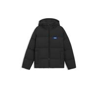 HUGO Mens Bodo2541 Relaxed-fit water-repellent jacket with logo badge