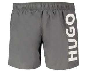 HUGO Mens Boss Abas Swim Shorts Medium Grey M
