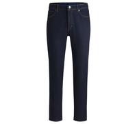 HUGO Tapered-fit jeans in dark-blue stretch denim - Style Brody, 50511496 Dark Blue 36/32