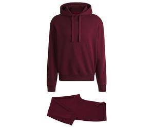 HUGO Men's Center Logo Cotton Track Suit Sweatsuit (pack of 1)