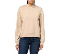 HUGO Men's Center Logo Relaxed Fit Hooded Sweatshirt Sweatshirt