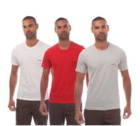 Hugo Mens Contrast Logo T-Shirt (Pack of 3) GT25079