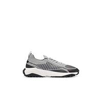 HUGO Men's Cyrus_Runn_knpu Running, Open Grey63, 7.5 UK