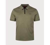 HUGO Mens Dalomino Polo Shirt - Colour: 388 Open Green - Size: Large
