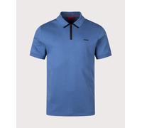 HUGO Mens Dalomino Polo Shirt - Colour: 427 Medium Blue - Size: Medium